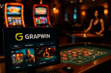 A player using their smartphone during a festive local event, representing GRAPWIN’s fully mobile-friendly casino.